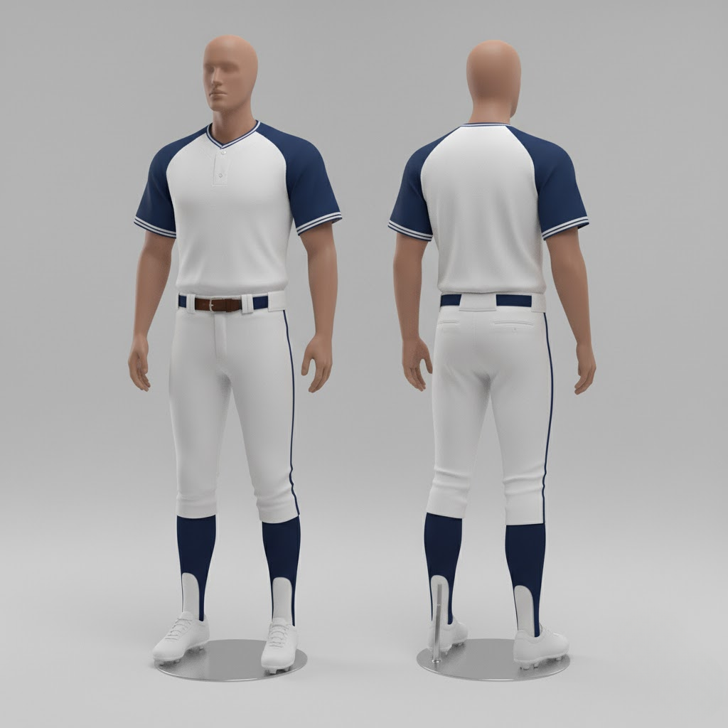 Baseball Uniform 2 Buton