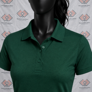 Custom Polo Shirt – Green | Your Logo & Colors - Image 5