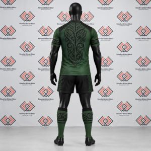 Green & Black Māori Rugby Union Uniform - Image 3