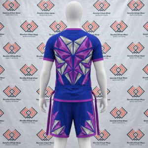 Blue Purple Custom Flag Football Kit - Image 3