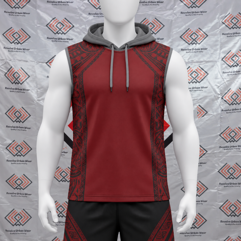 Best Custom Maroon and Black 7v7 Uniform - Image 5