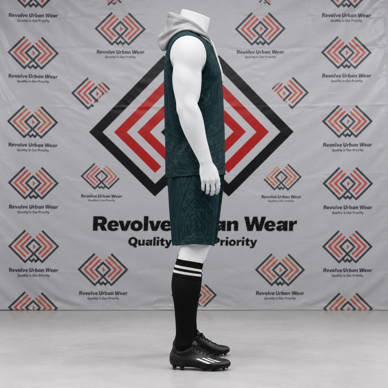 Best Custom Dark Green Tribal 7v7 Uniform - Image 4