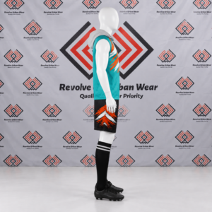 Best Custom Teal 7v7 Hood Set - Image 4