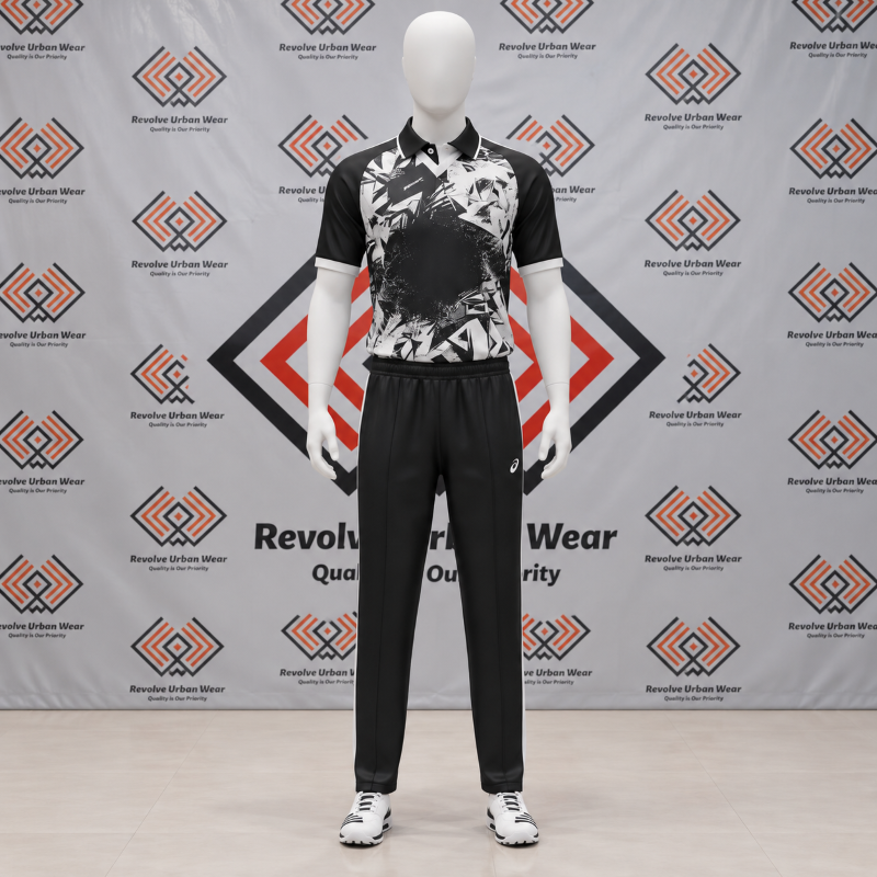 Best Custom Black Graphic Cricket Kit - Image 2