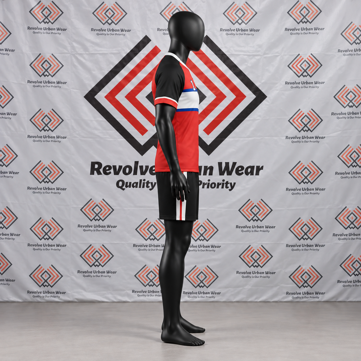 Best Custom Red and Black Rugby Uniform - Image 4