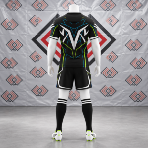 Black Custom Soccer Kit - Image 3