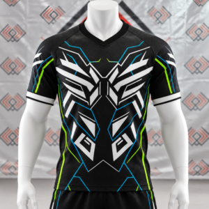 Black Custom Soccer Kit - Image 5
