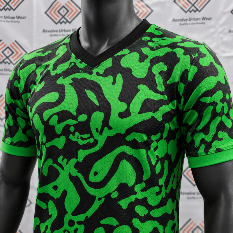 Green Black Soccer Kit - Image 5