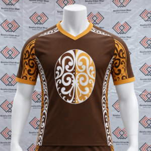 Brown Custom Tribal Soccer Kit - Image 5