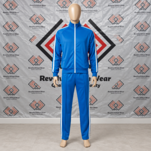 Best Custom Blue and White Tracksuit - Image 2